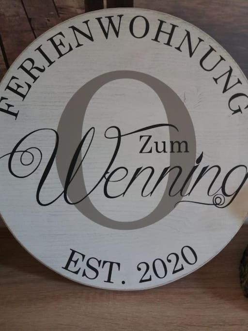 Ferienwohnung Zum Wenning Mit Garten In Stadtlohn Екстер'єр фото